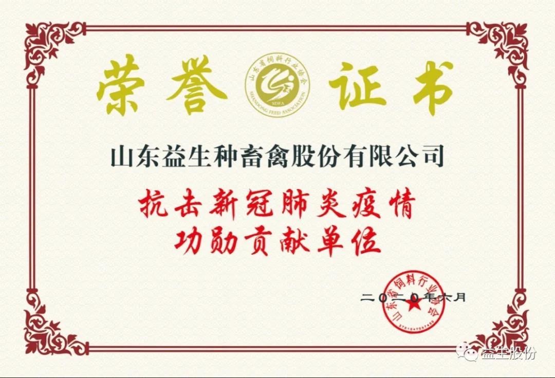 【荣誉】4001百老汇股份及董事长荣获“抗击新冠肺炎疫情功勋贡献单元及功勋贡献者”称号